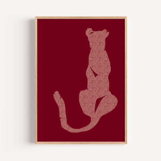 Leo Wine Red